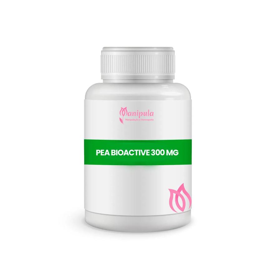 Manipula Pea Bioactive (palmitoiletanolamida) 300mg - Suporte Natural para Dor, Inflamação e Bem-estar Neurológico | 60 Doses