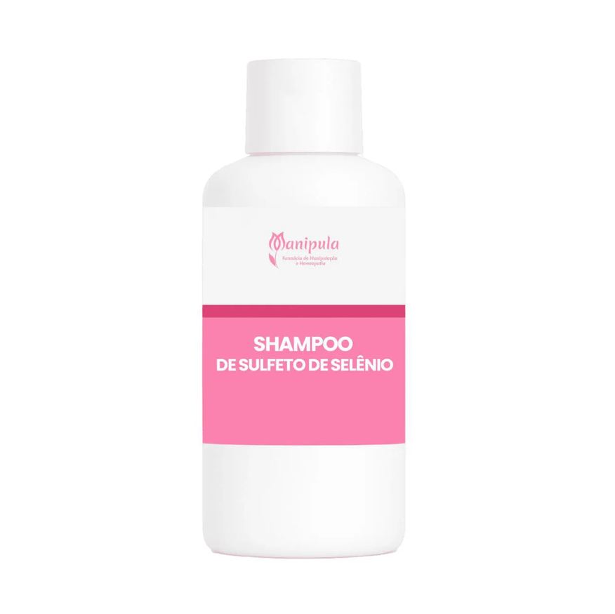 Manipula Shampoo de Sulfeto de Selênio 2,5% - Combate Eficaz à Caspa e Dermatite Seborreica 100ml