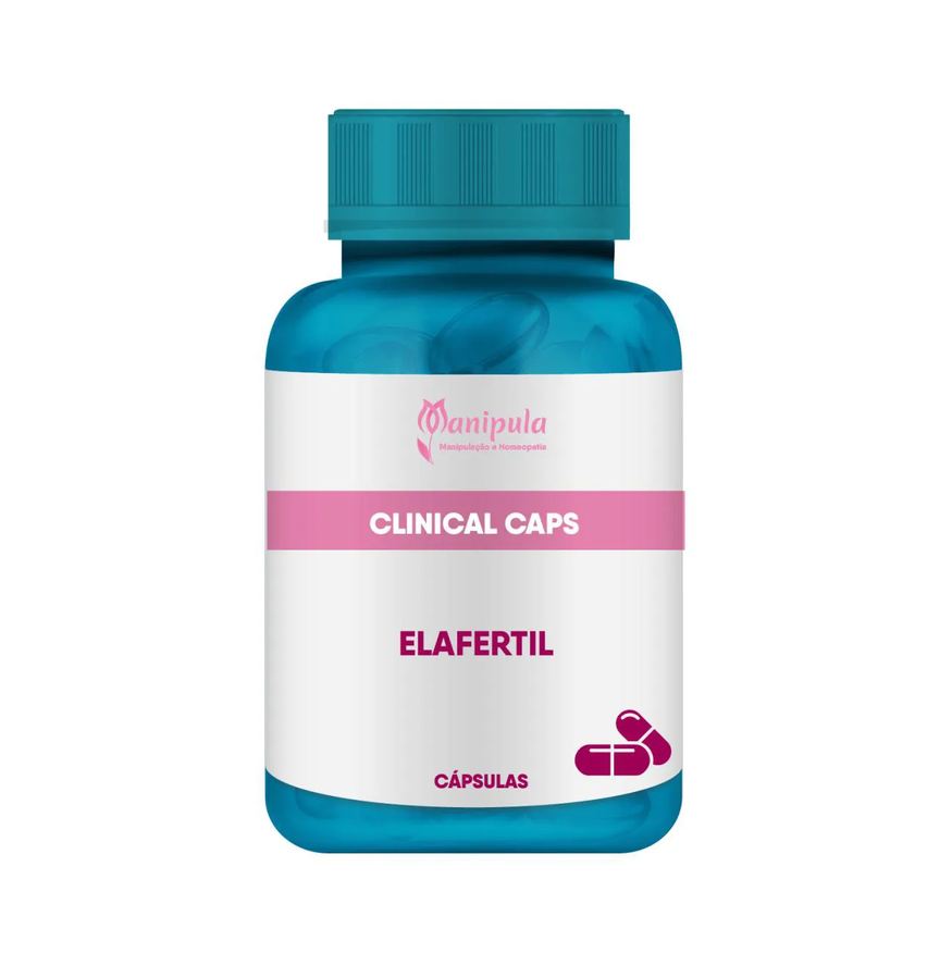 Manipula Elafertil - Fertilidade Feminina - Capsula Vegetal | 60 Doses