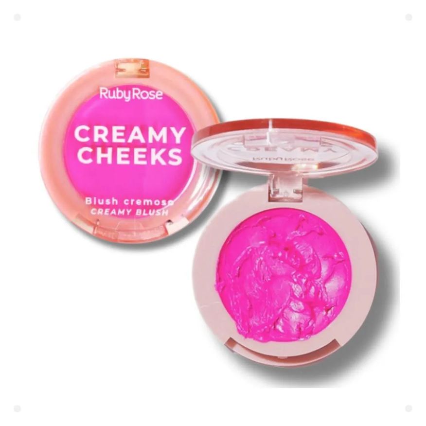 Ruby Rose Blush Cremoso Creamy Cheeks Pink Tint Hb-m02-2 5,5g