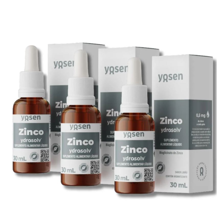 Yosen Kit 3 Zinco Ydrosolv 30ml