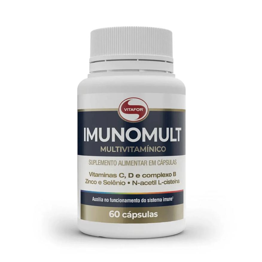 Vitafor Imunomult Multivitamínico 60 cápsulas