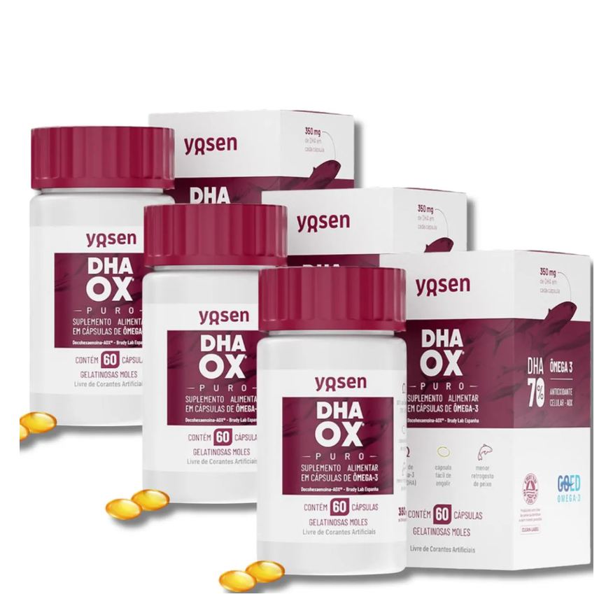 Yosen Kit 3 Dhaox Puro - 60 cápsulas
