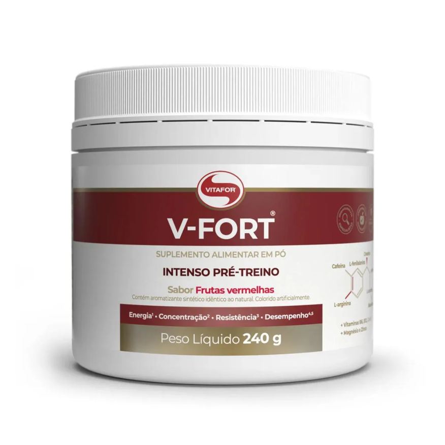 Vitafor V-Fort Frutas Vermelhas Pote 240g