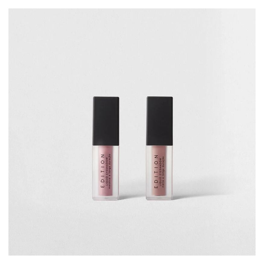 Océane Kit Sombra Líquida Rosa Matte Sombra Líquida Rosa Metalizada Edition
