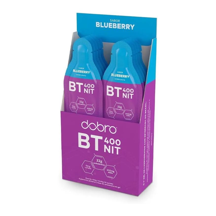 Dobro Bt Nitrato Gel Blueberry (10 Sachês) - Dobro