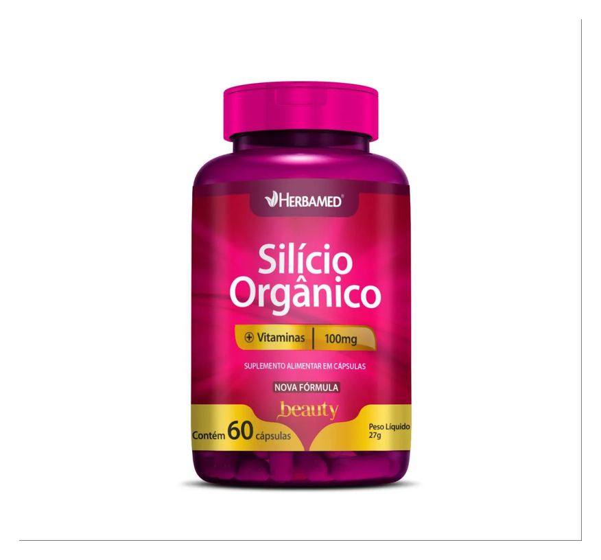 Herbamed Silício Orgânico + Vitaminas 60 cápsulas - Beauty