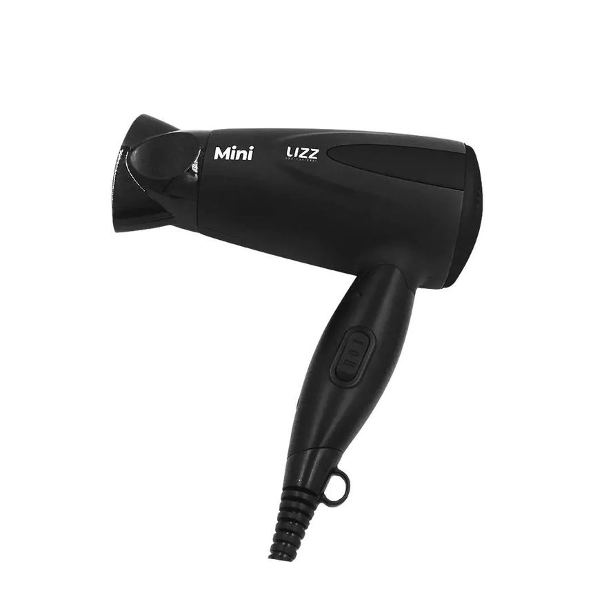 Lizz Secador Mini Dobrável Bivolt Automático Preto 1200w