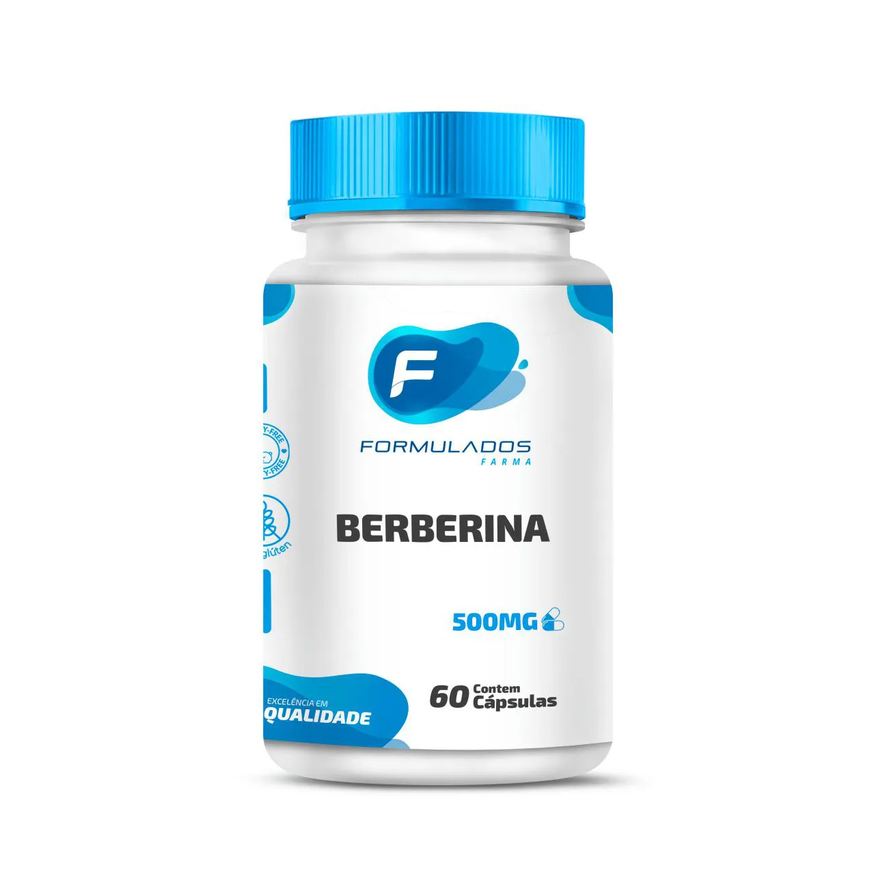 Formulados Farma Berberina 500mg 60 cápsulas