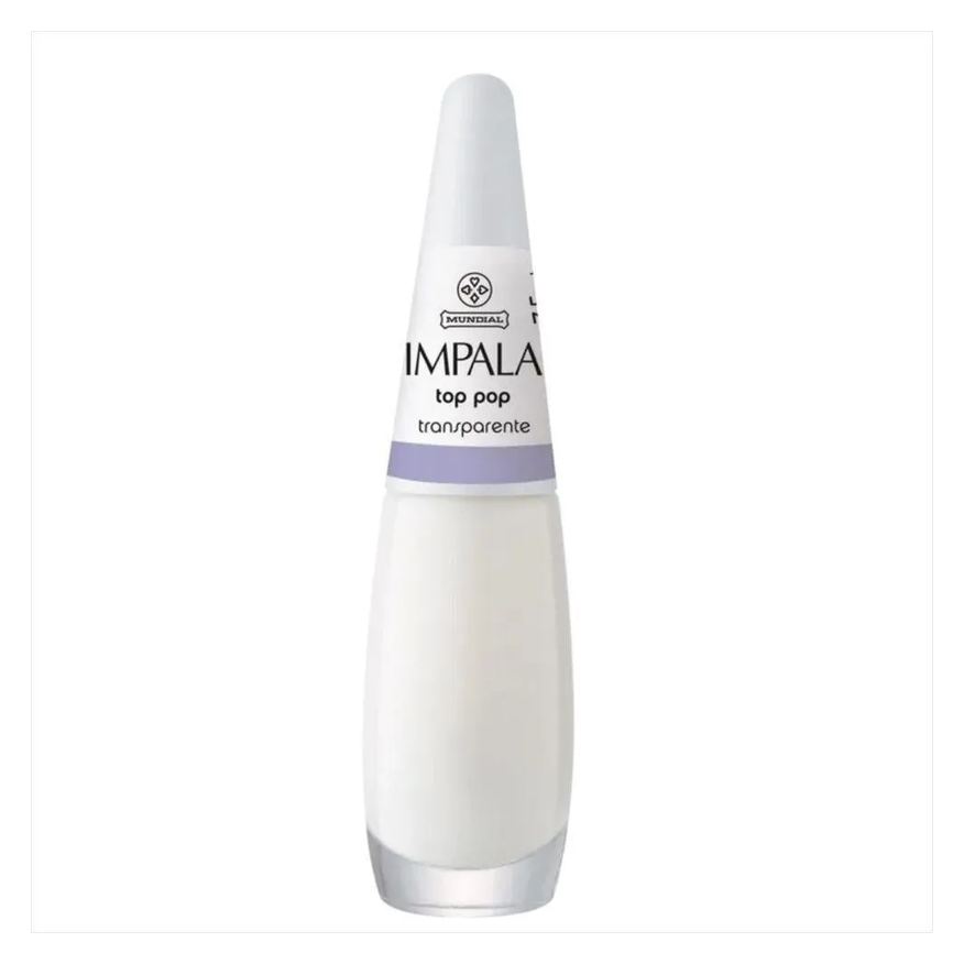 Impala Esmalte a Cor da Moda Transparente Top Pop 7,5ml