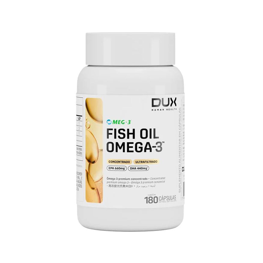 Dux Fish Oil Ômega-3 (180 Cápsulas) - Nutrition