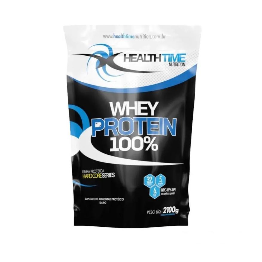 Health Time Nutrition Whey Protein 100% Refil (2,1kg) - Chocolate