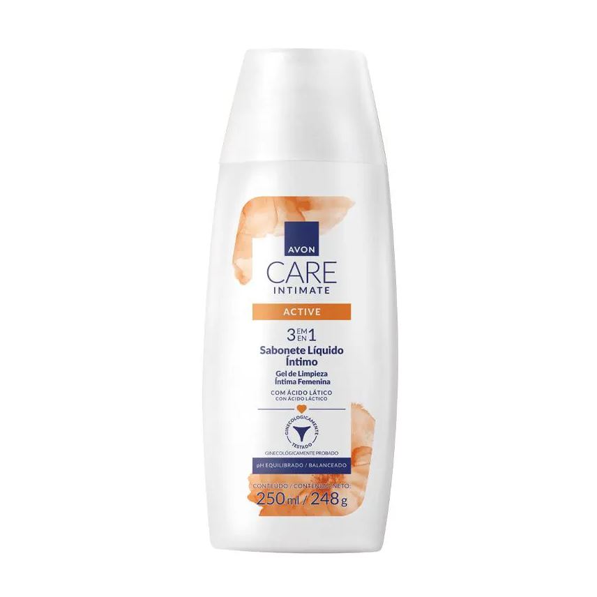 Avon Care Intimate Active Sabonete Líquido Intimo 250ml