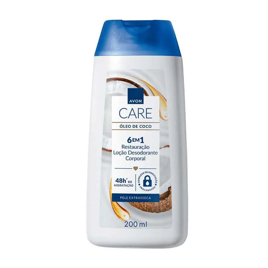 Avon Care Oleo de Coco Locao Hidratante Corporal 200ml