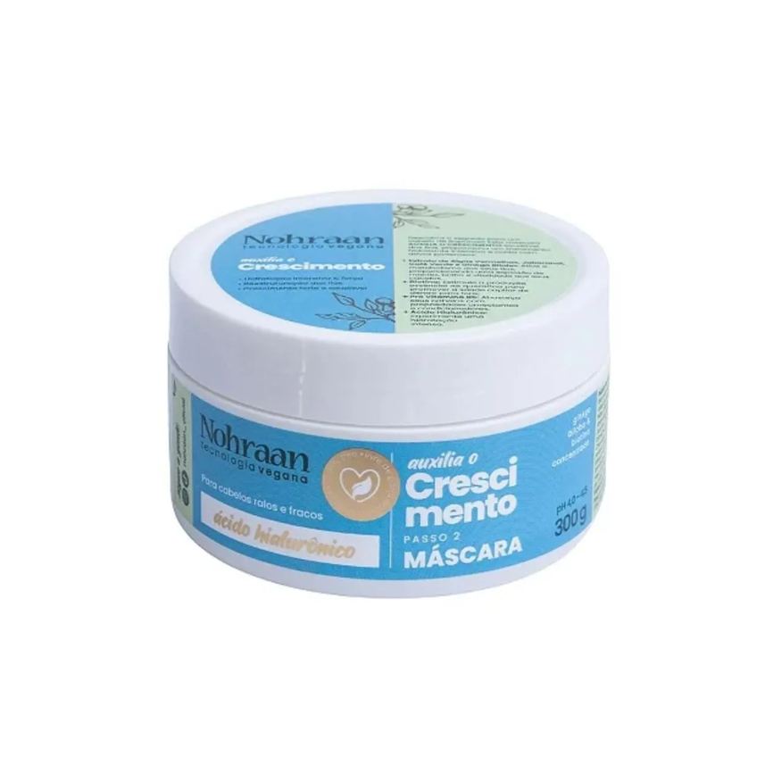 Nohraan Máscara Crescimento Cabelos Fracos 300g