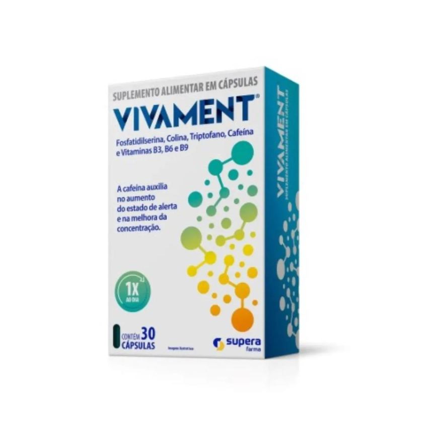 Supera Suplemento Alimentar Vivament Farma - 30Cps