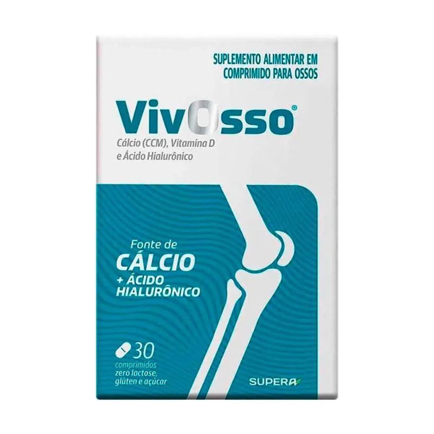 Supera Suplemento Alimentar Vivosso Farma - 30Cpr
