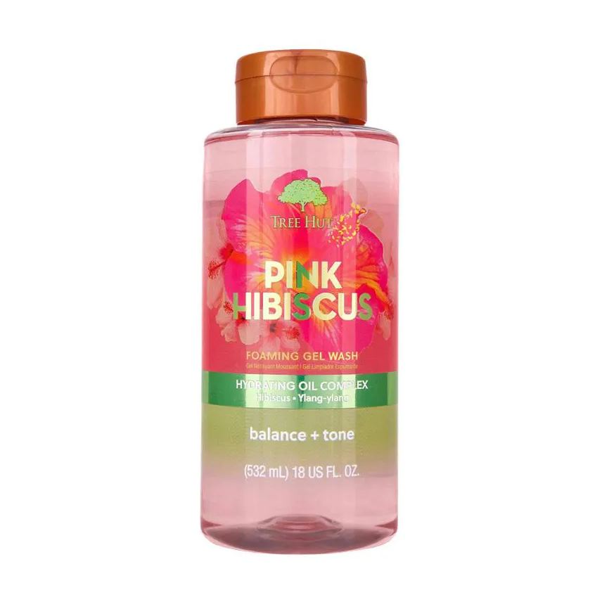 Tree Hut Pink Hibiscus Foaming Gel Wash - Sabonete Corporal 532ml