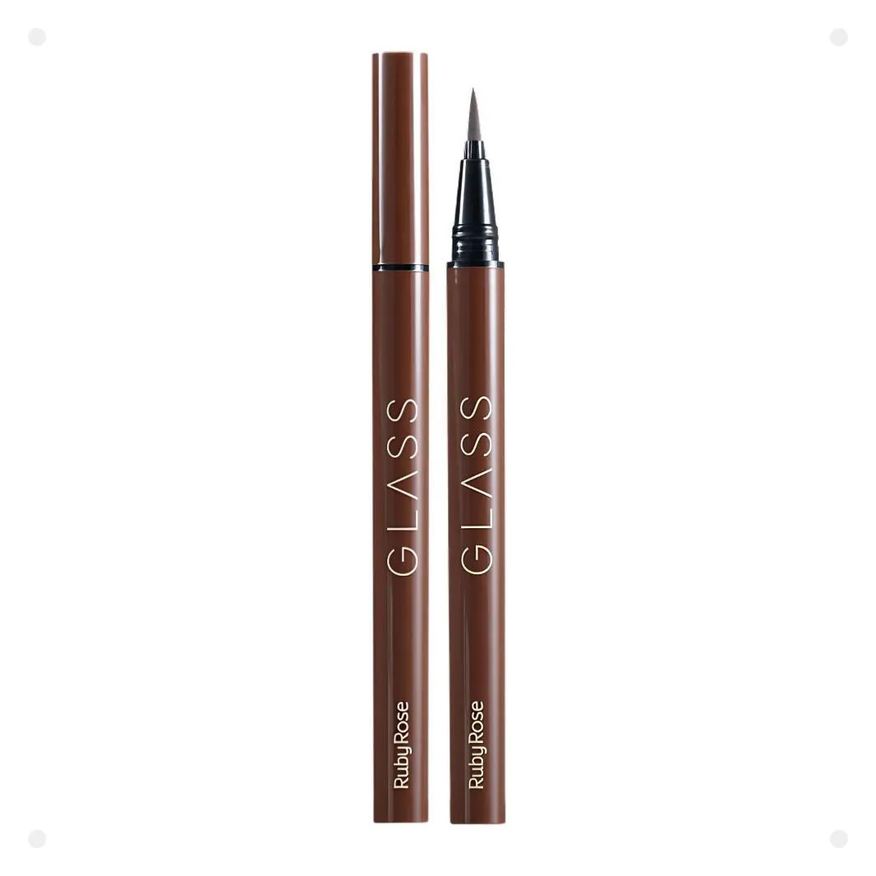 Ruby Rose Caneta Delineadora Marrom Glass Dark Brown Be02 6g Hb-527-2