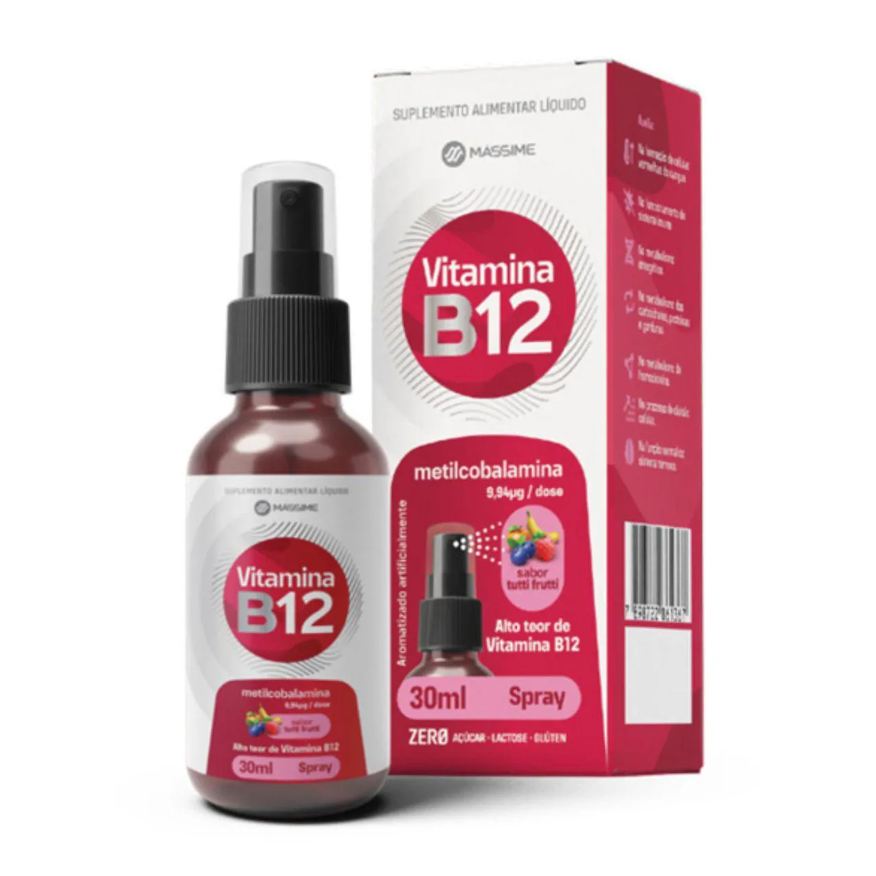 Massime Vitamina B12 9,94mcg Spray - 30ml