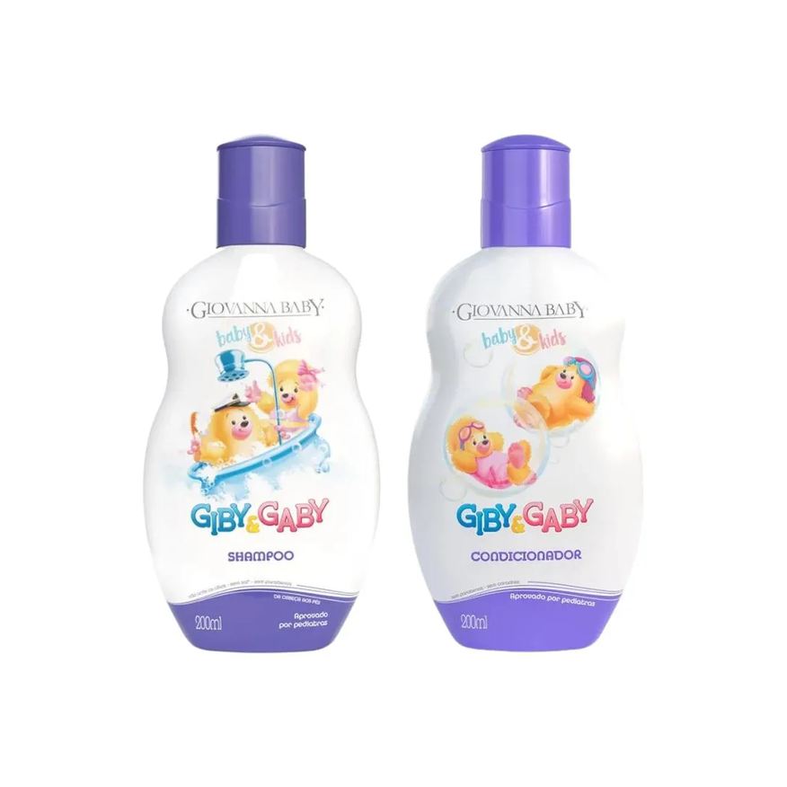 Giovanna Baby Kit Giby Shampoo 200ml + Condicionador 200ml