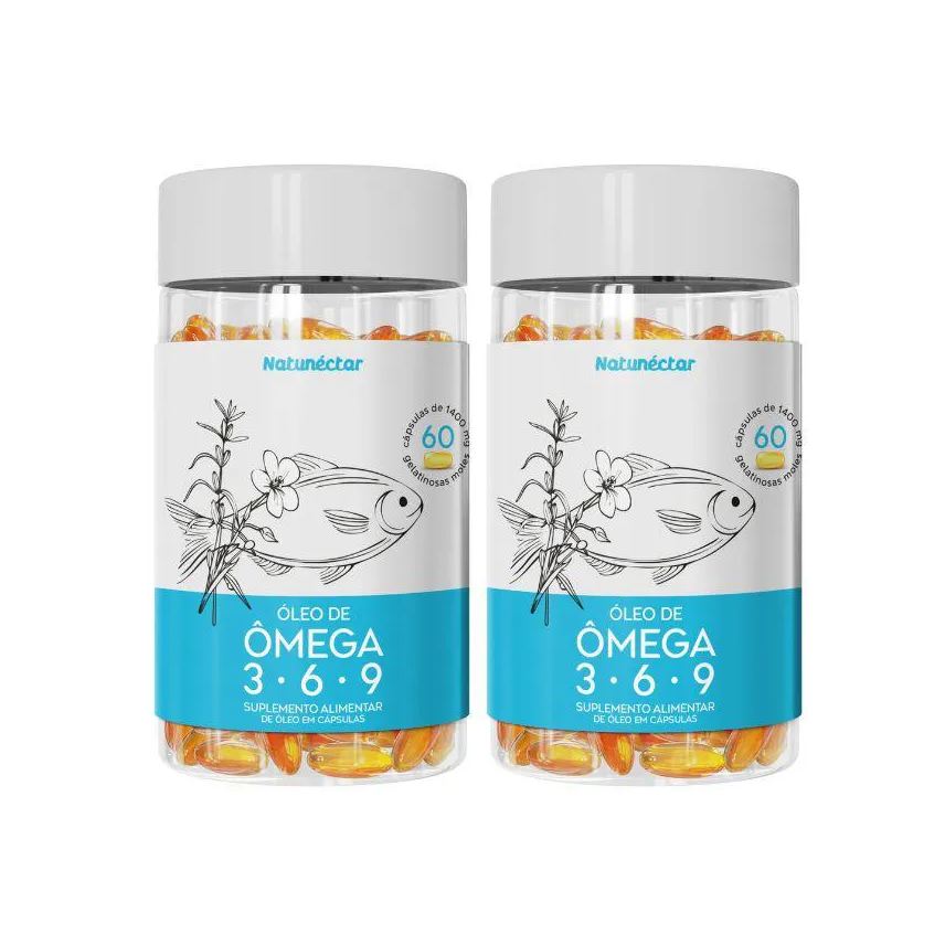 Natunéctar KIT ÓLEO DE ÔMEGA 3-6-9 NATUNECTAR - 2 UNID (120 CáPSULAS)