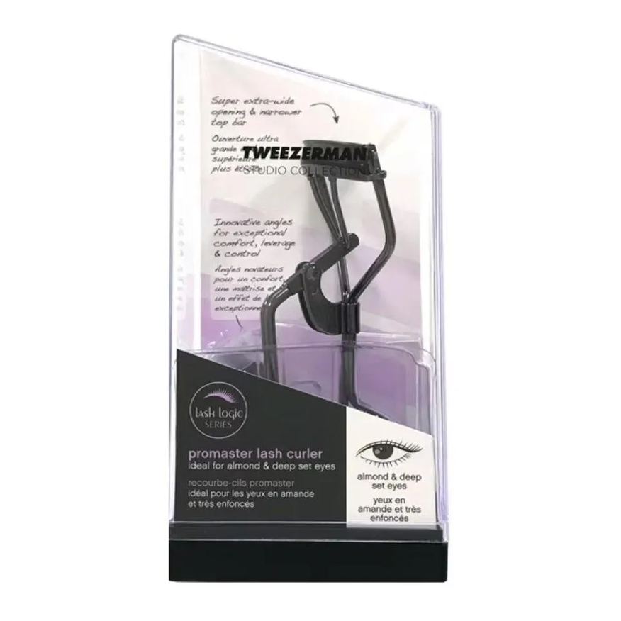 Tweezerman Curvex de Bronze Cinza Escuro Pro Master