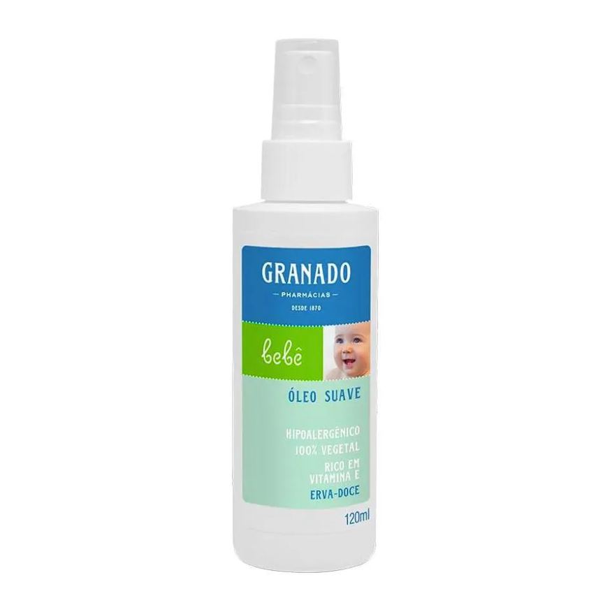 GRANADO ÓLEO SUAVE BEBê ERVA DOCE 120ml