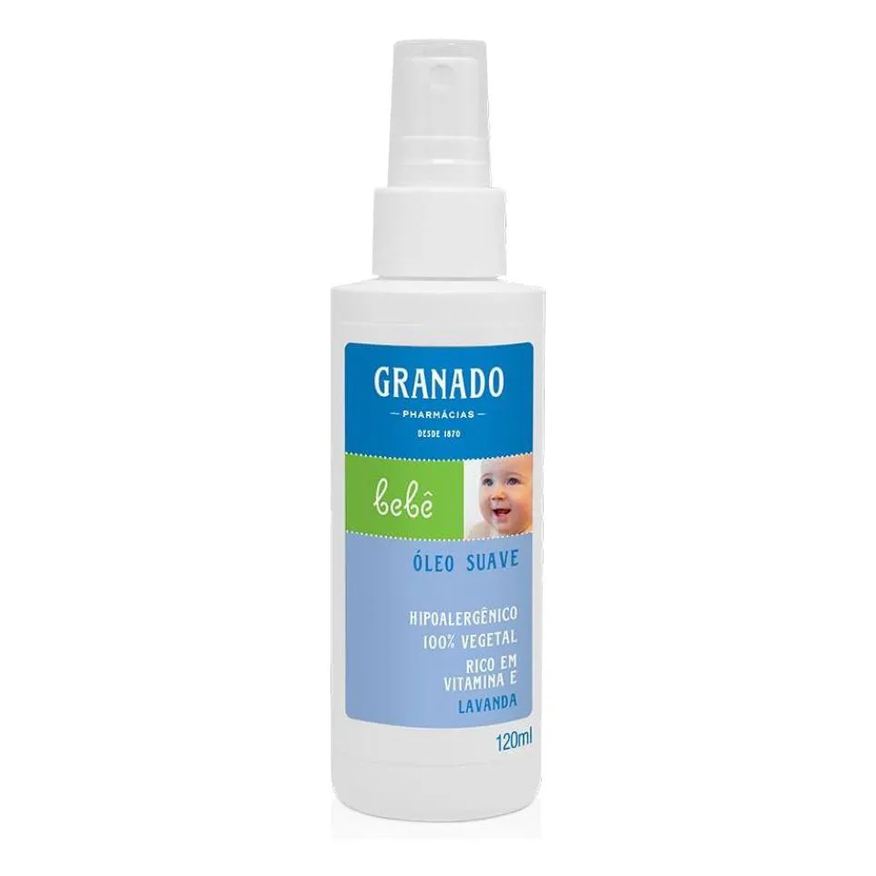 GRANADO ÓLEO SUAVE BEBê LAVANDA 120ml