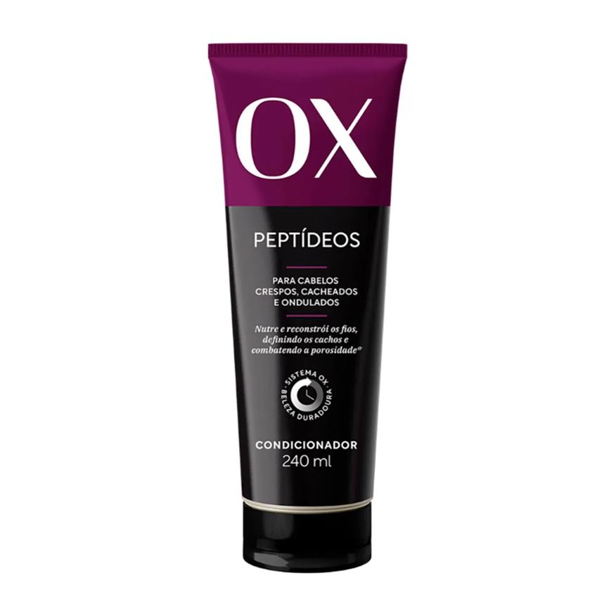 OX Condicionador Peptídeos com Óleo de Argan 240ml