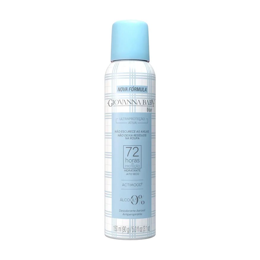 Giovanna Baby Desodorante Antiperspirante Aerossol Blue 72h 150ml