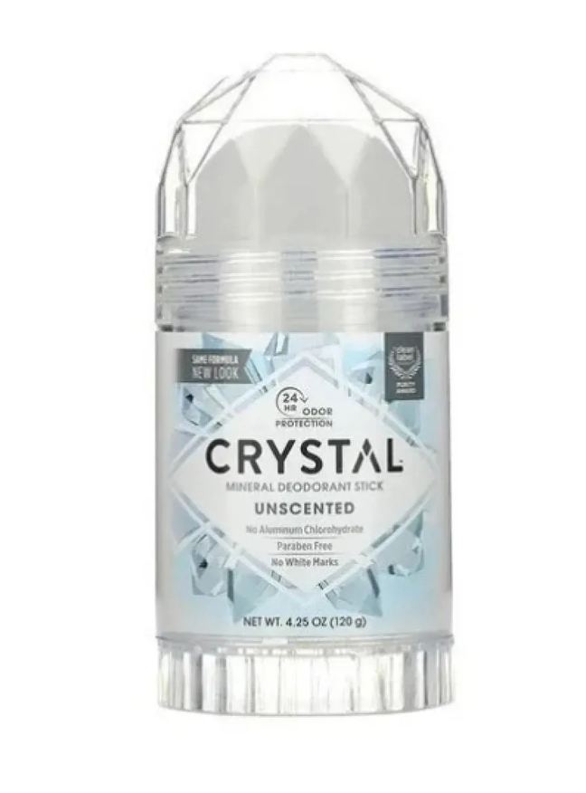 Crystal, Desodorante Mineral Em Bastão, Sem Perfume, 120g
