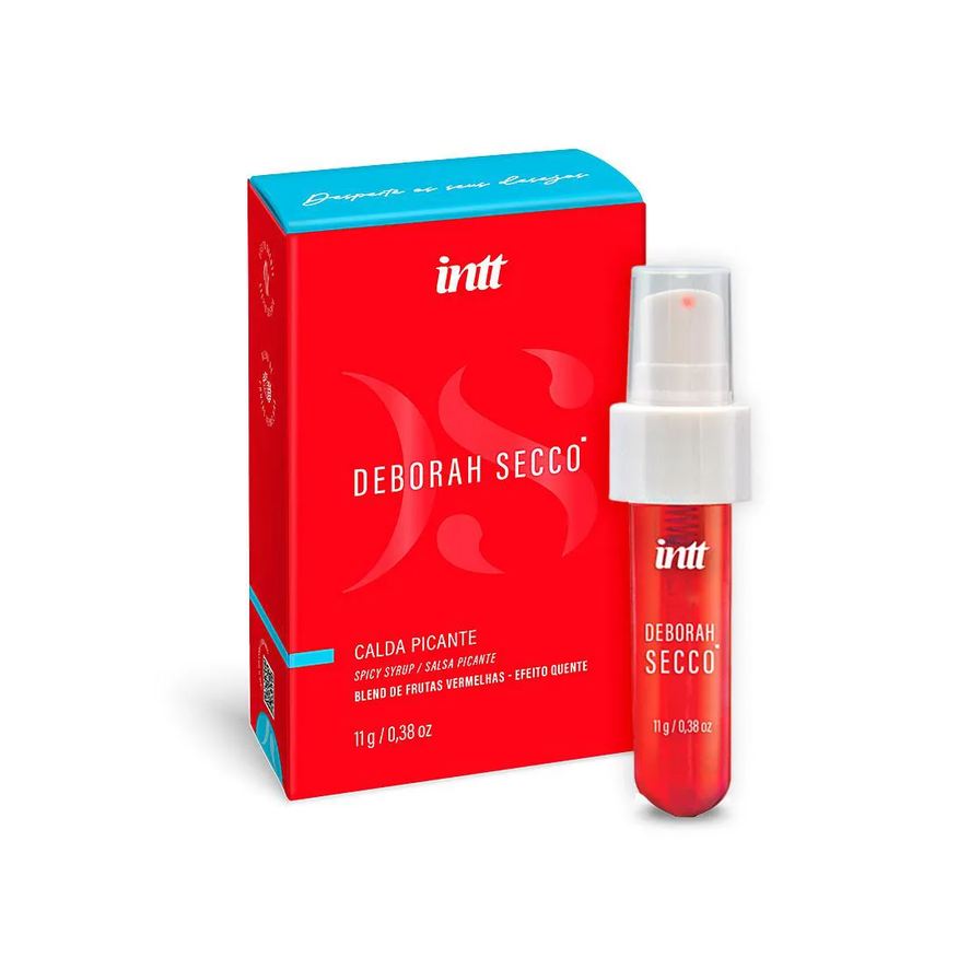 Intt Cosméticos Gel Lubrificante Calda Picante Beijável - Deborah Secco