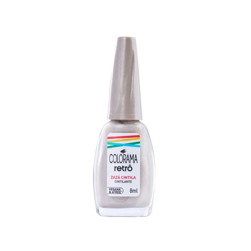 Colorama Esmalte Retrô Zazá Cintilante Nu