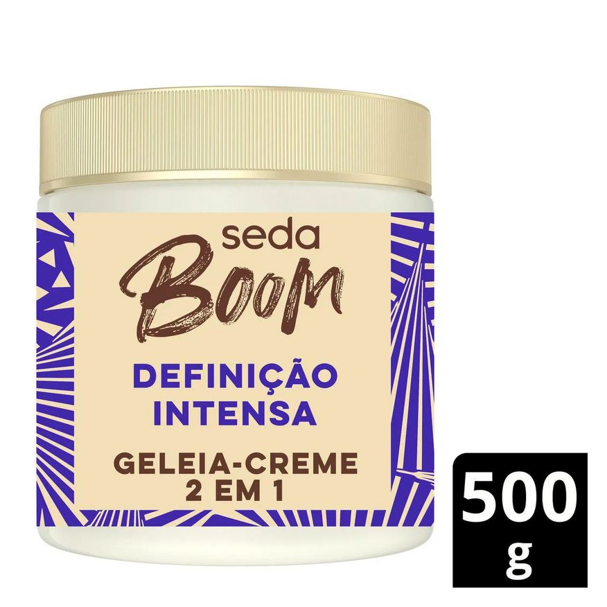 Seda Geleia-Creme Boom Definição Intensa 2 em 1 500g