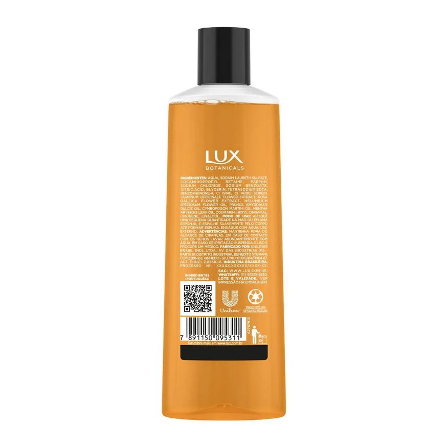 Amend Sabonete Líquido Corporal Lux Botanicals Gardênia e Óleo de Amêndoas 250ml