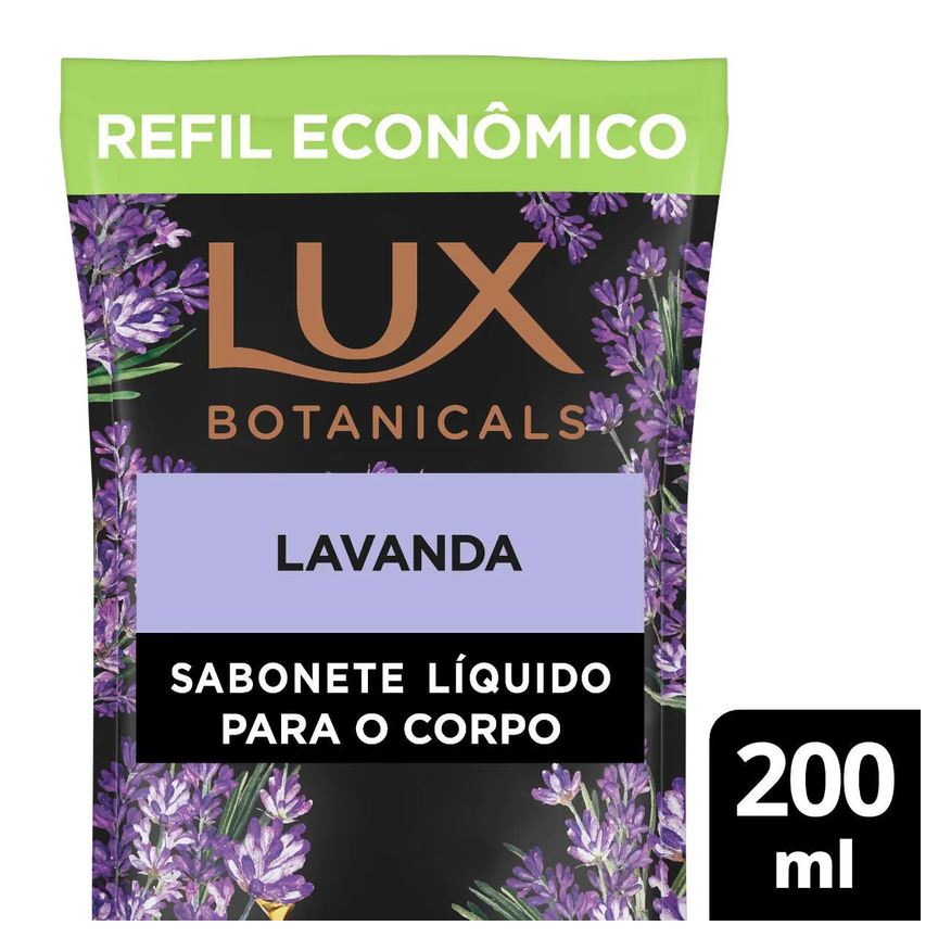 Sabonete Refil Líquido Lux Botanicals Lavanda com 200ml