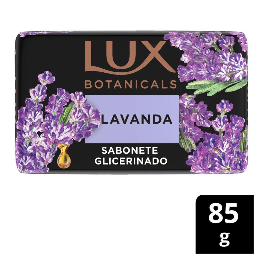 em Sabonete Barra Lux Botanicals Lavanda com 85g