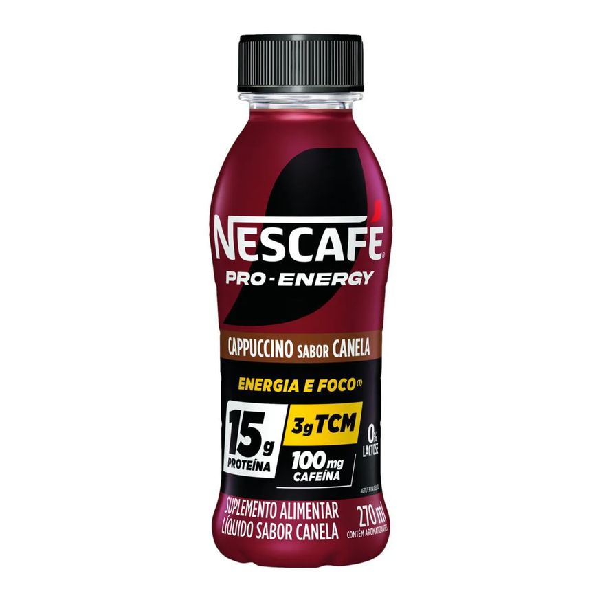 Nescafé Bebida Proteica Pro-Energy Cappuccino com Canela 270ml