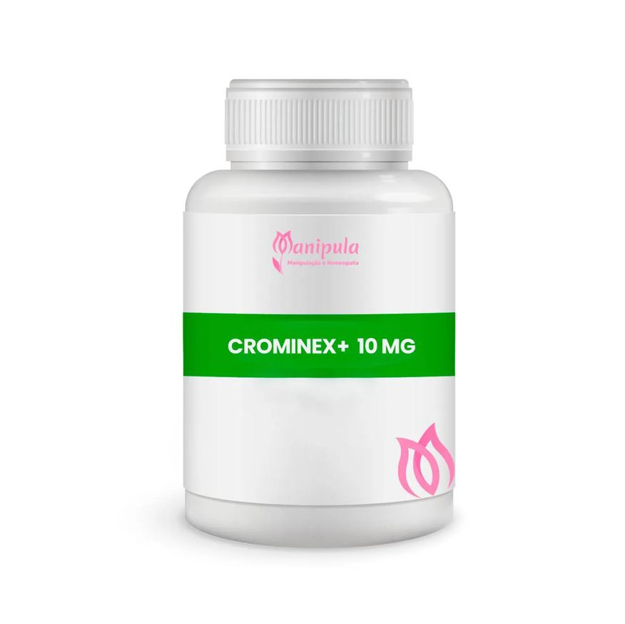Manipula Crominex®+ 10mg - Controle Natural da Glicemia e Saúde Cardiometabólica 60 Doses