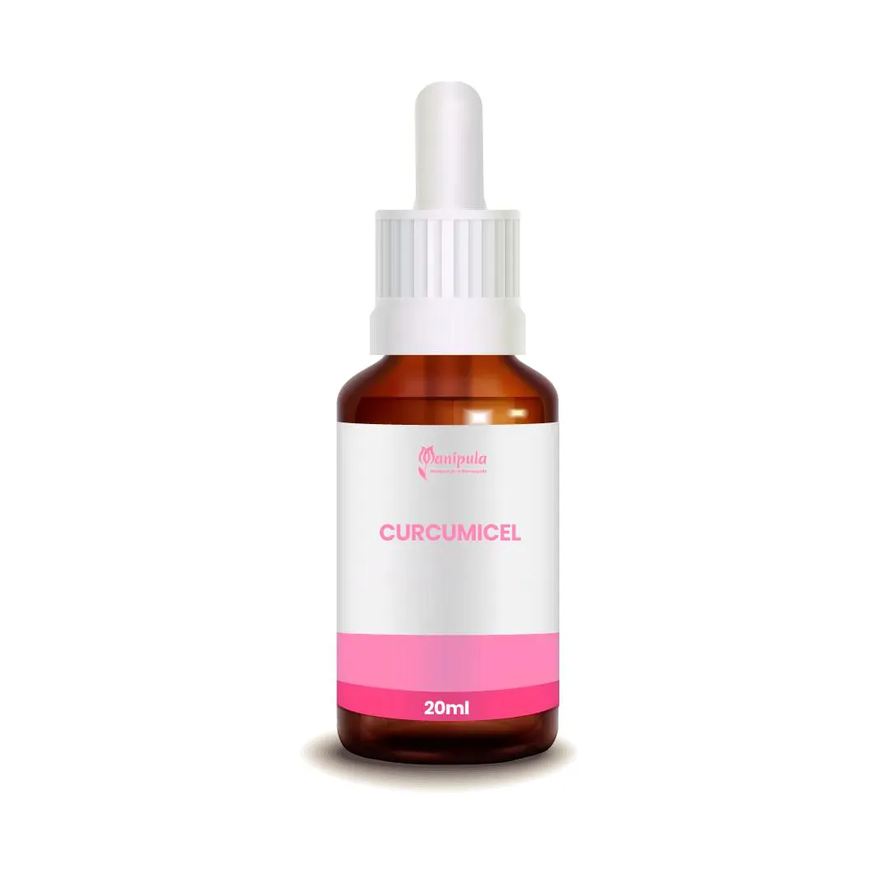 Manipula Curcumicel 185x - Curcumina Potencializada com Alta Absorção e Ação Antioxidante 20ml