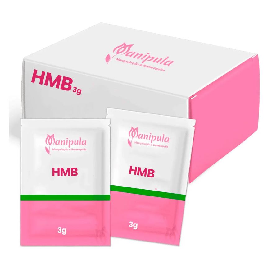 Manipula Hmb 3g - Suporte Avançado para Ganho de Massa e Recuperação Muscular 60 Sachês (laranja)
