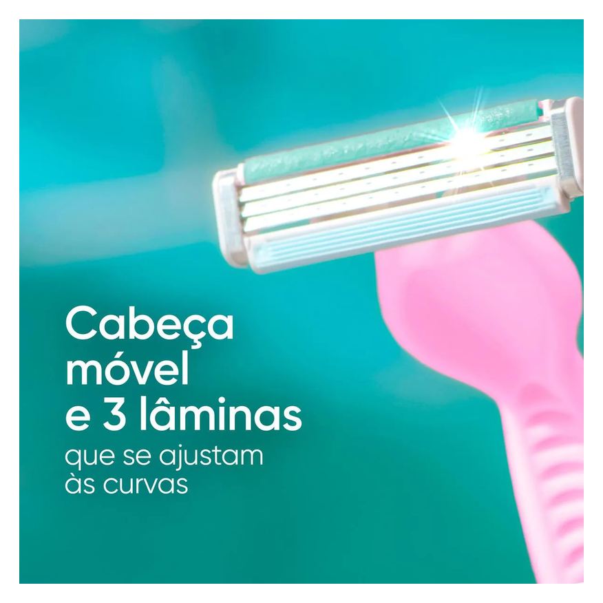 Gillette Aparelho de Depilar Venus Suave Sensitive 2 unidades