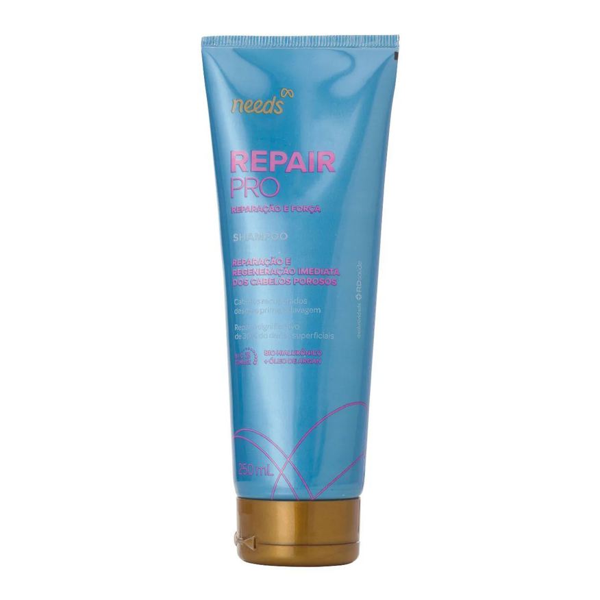 Needs Shampoo Repair Pro Reparação e Força 250ml