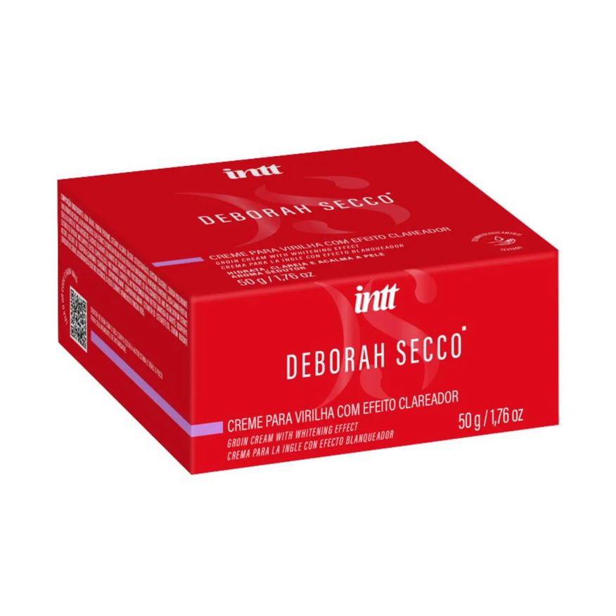 Intt Cosméticos Creme Clareador e Hidratante para Virilha Deborah Secco - 50ml