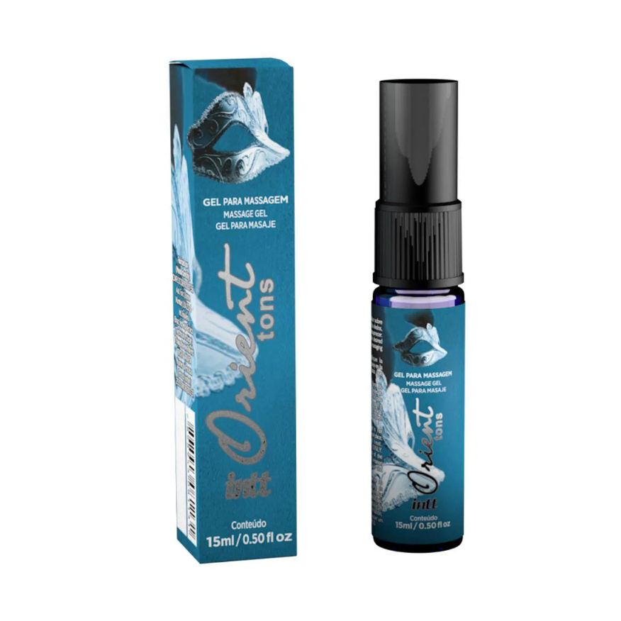 Intt Cosméticos Orient Tons - Excitante Unissex com Efeito Esquenta e Esfria - Intt