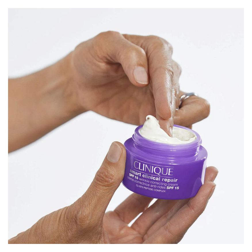 Clinique Creme Facial Antirrugas Smart Clinical Repair FPS 30 50ml