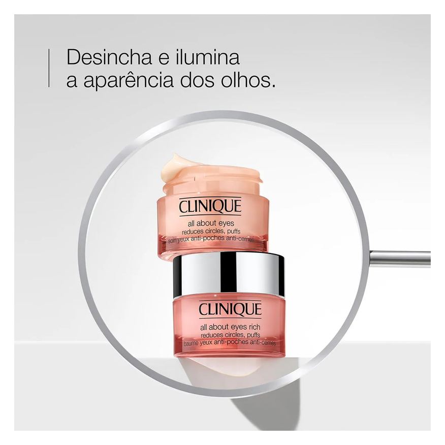 Clinique Creme Hidratante All About Eyes Área dos Olhos 15ml