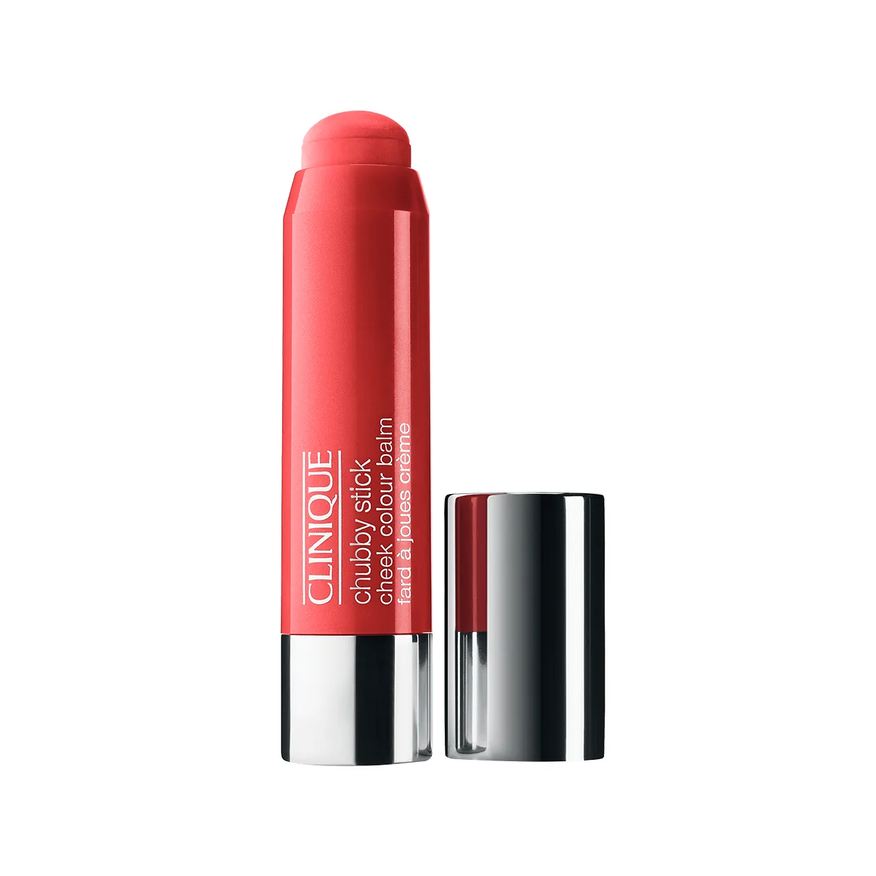 Clinique Blush em Bastão Chubby Stick 6g - Robust Rhubarb