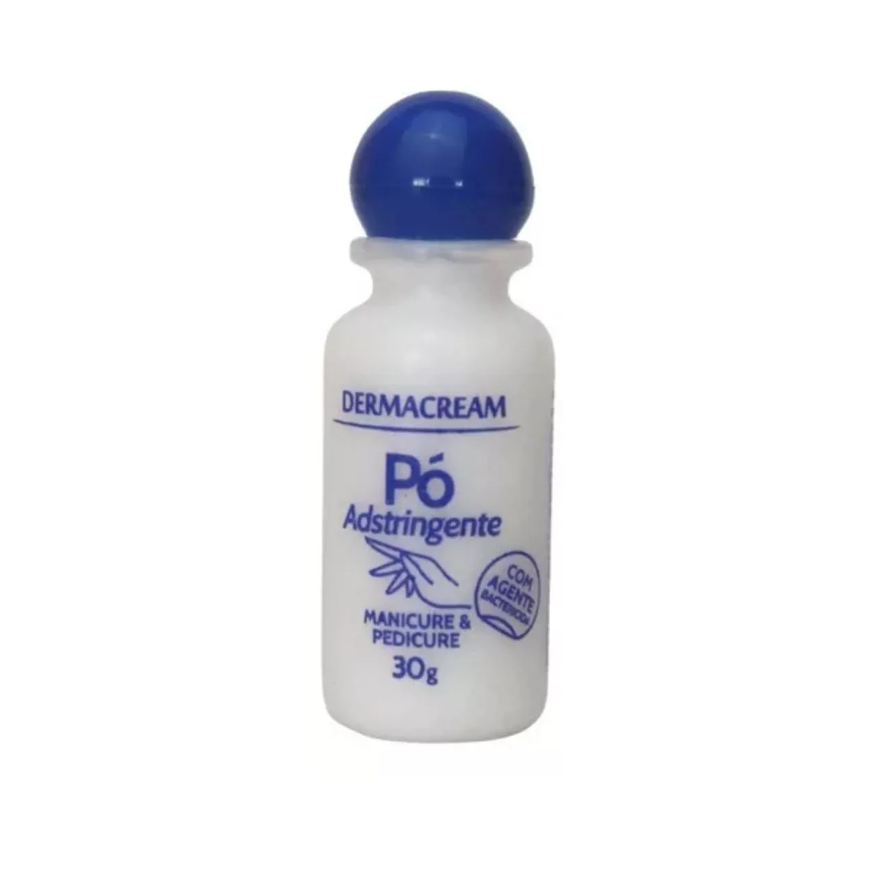 Dermachem Pó Adstringente Manicure E Pedicure 30g - Dermacream